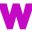 w