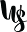 w