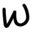 w