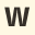 w