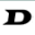 d