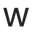 w