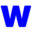 w