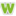 w