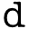d