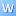 w