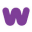 w