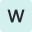 w
