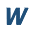 w