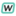 w
