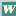w