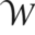 w