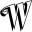 w