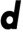 d