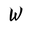 w