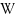 w