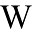w