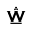 w