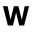 w