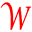 w
