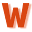 w