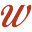 w