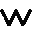 w