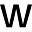 w