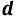 d