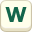 w
