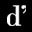 d