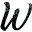 w