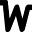 w