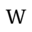 w