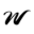 w