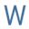 w