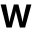 w