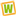 w