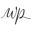 w