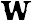 w