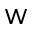 w