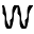 w