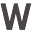w