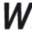 w