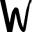 w
