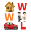 w