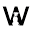 w