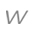 w