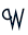 w