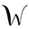 w